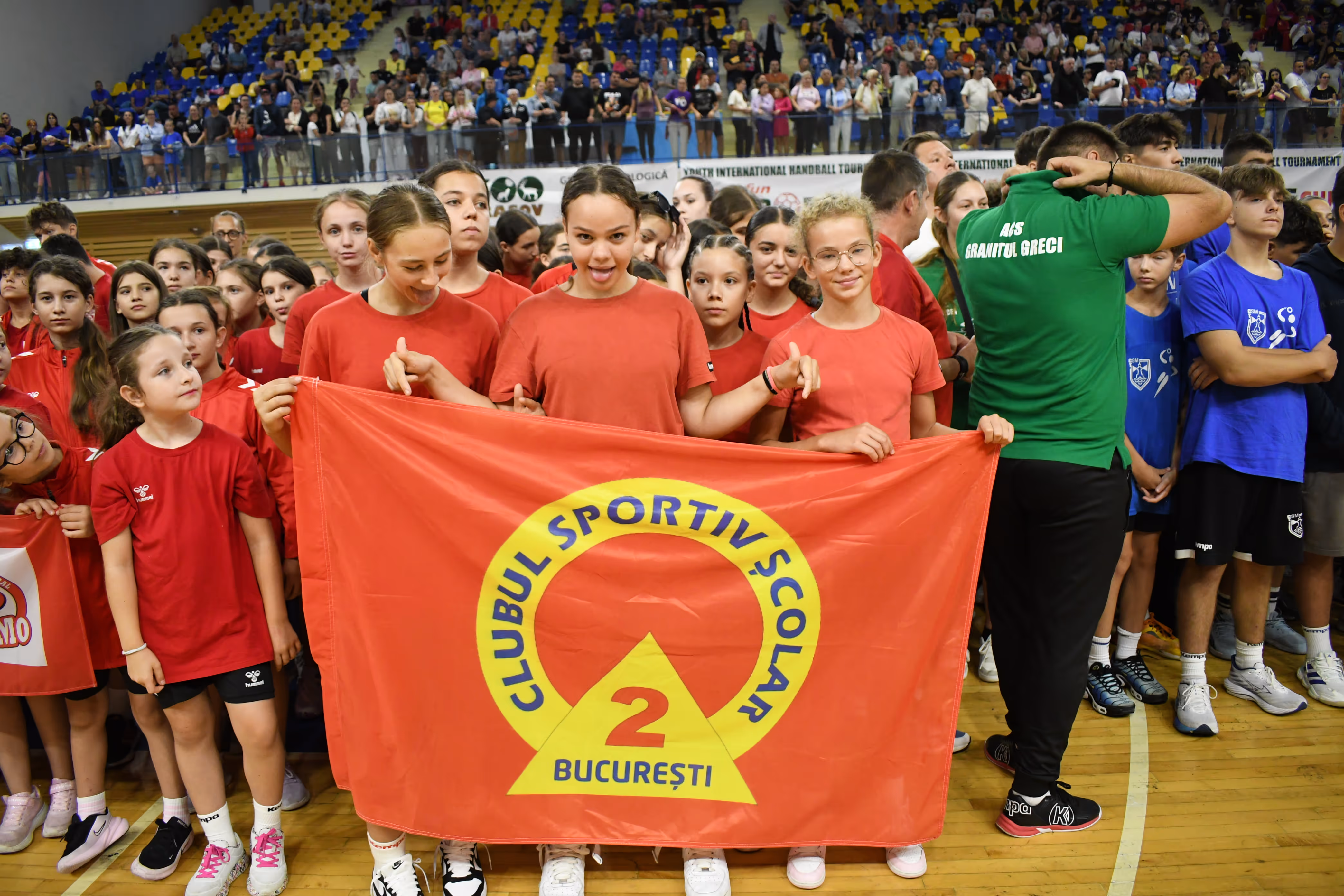 Moment de la ceremonia de premiere FunSports Cup 2025