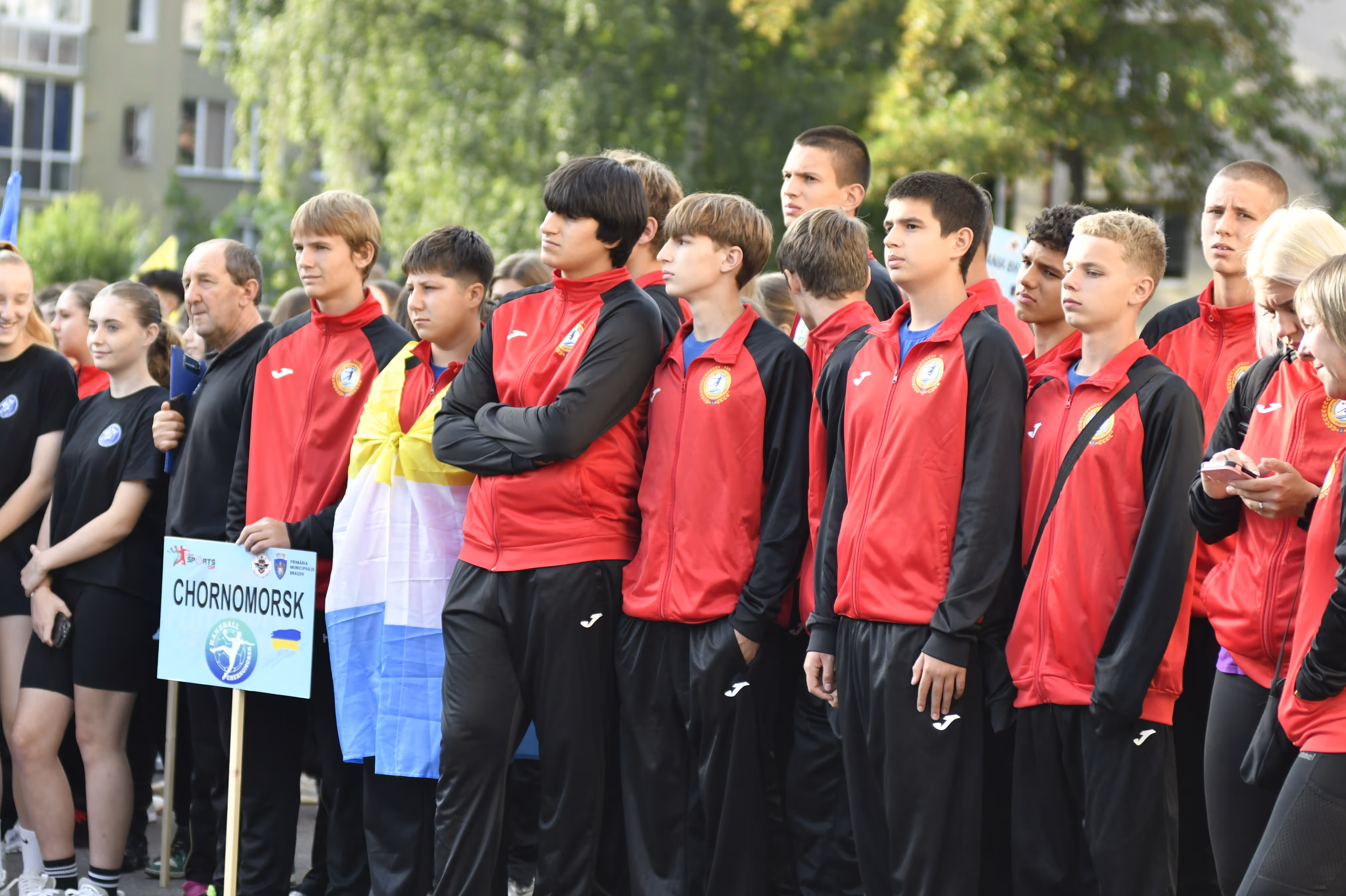 Moment de la ceremonia de deschidere FunSports Cup 2025