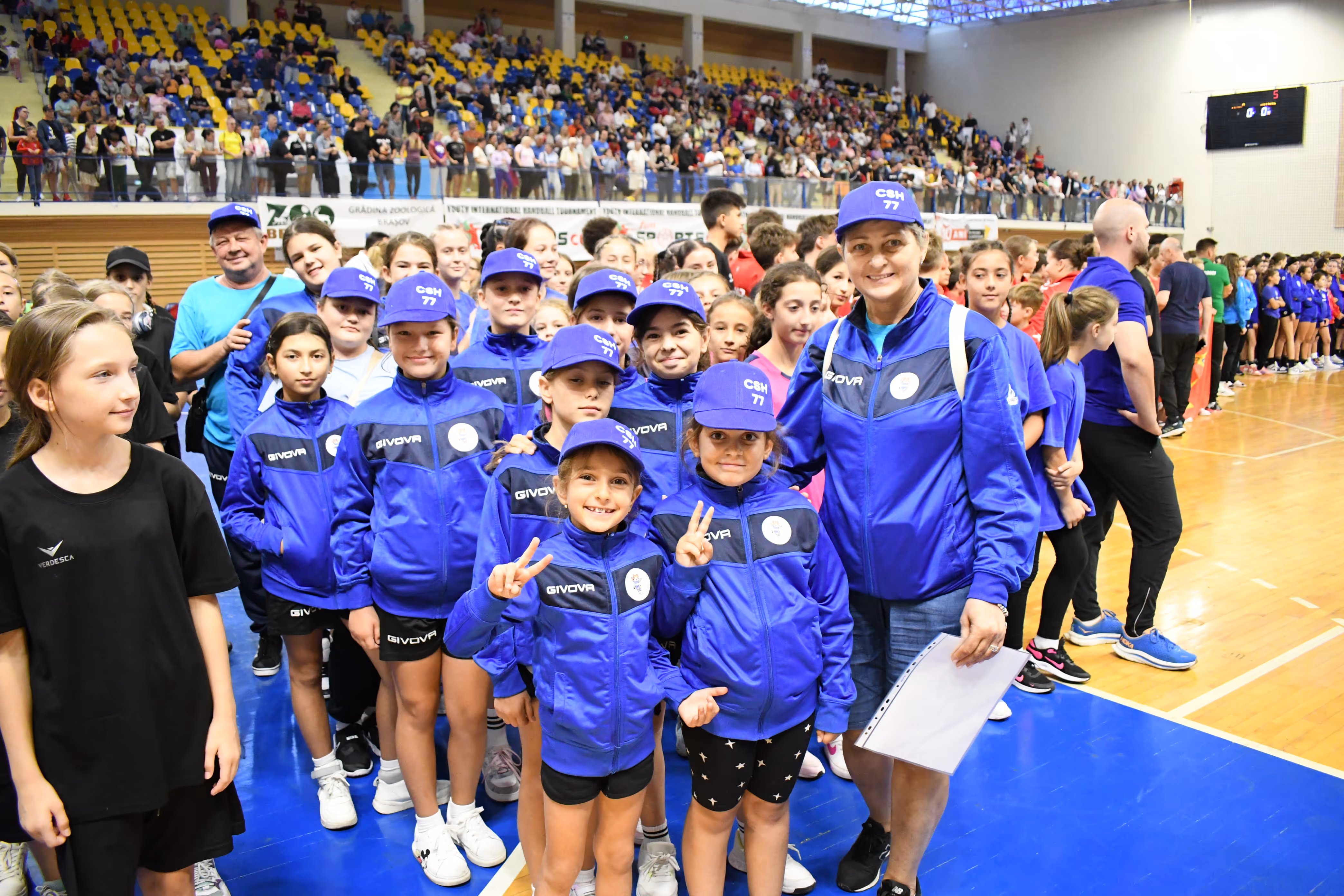 Moment de la ceremonia de premiere FunSports Cup 2025