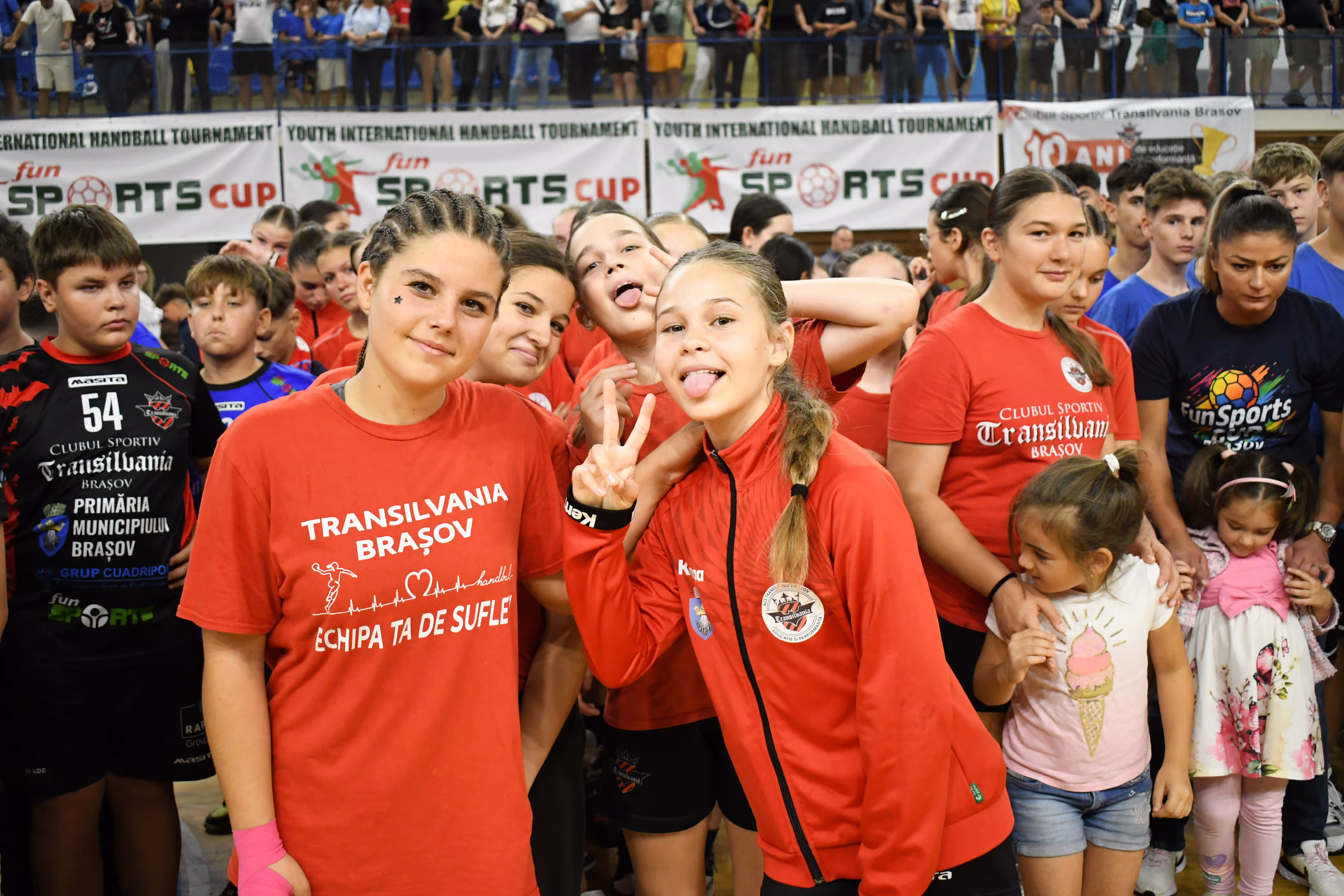 Moment de la ceremonia de premiere FunSports Cup 2025