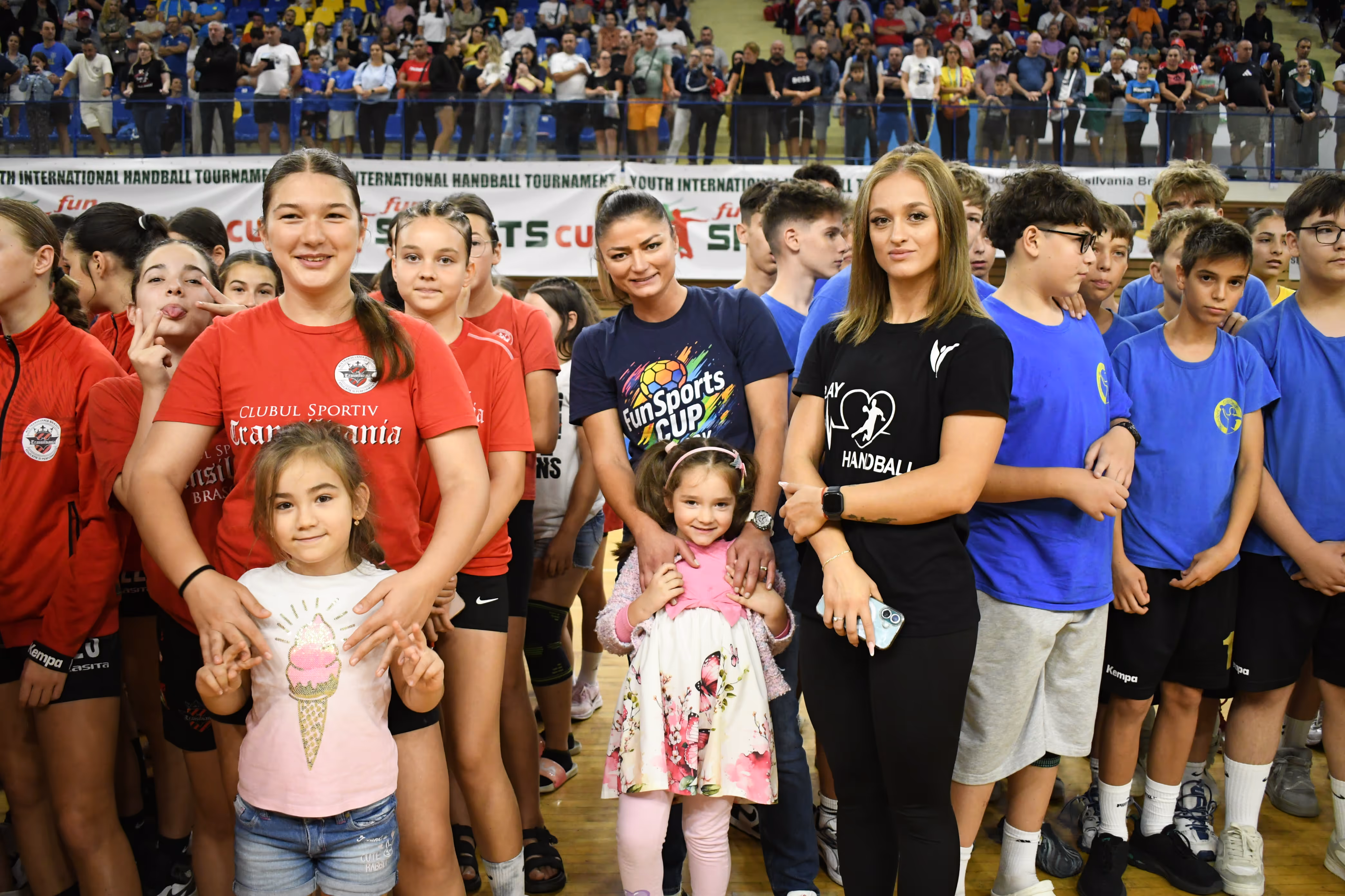 Moment de la ceremonia de premiere FunSports Cup 2025