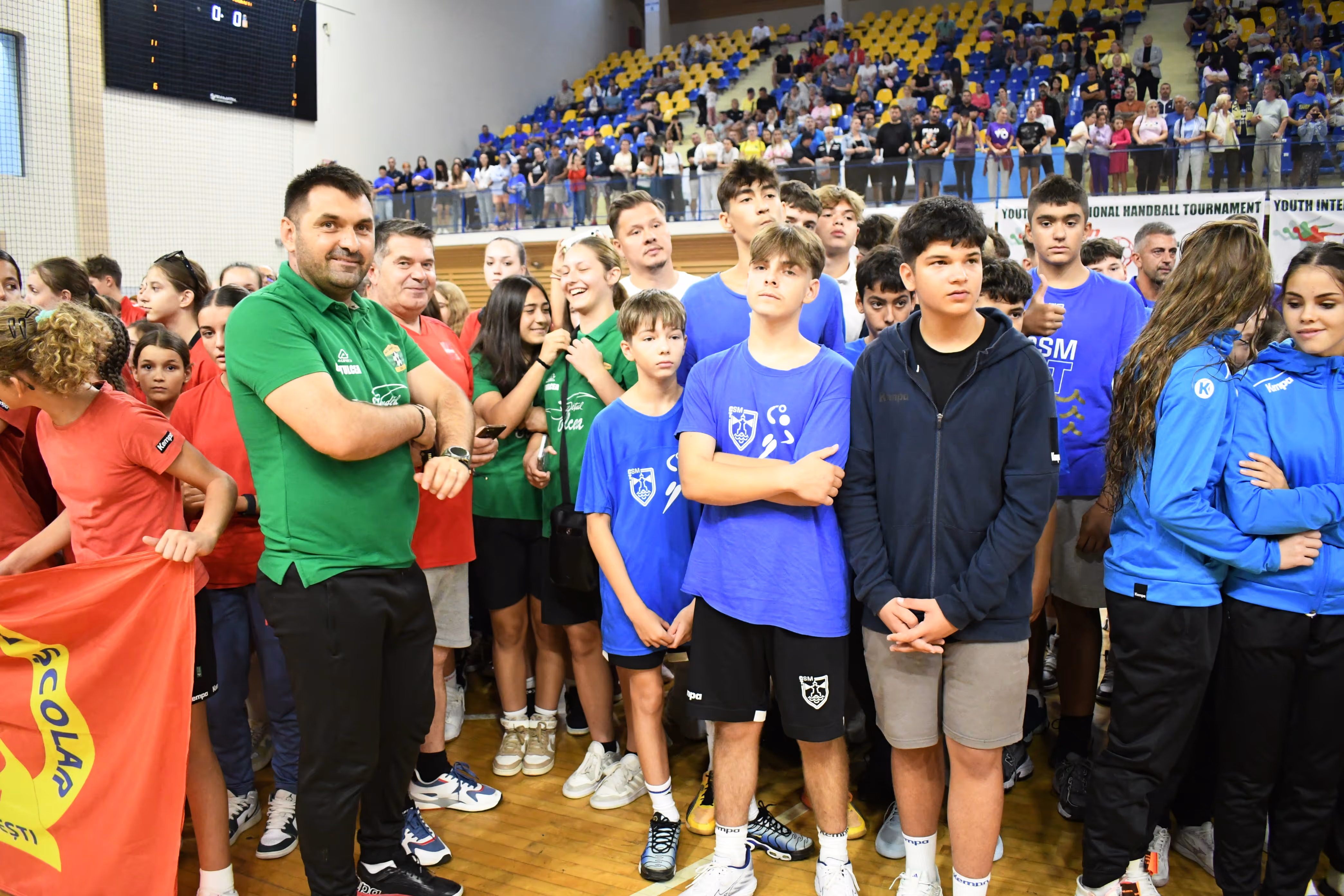 Moment de la ceremonia de premiere FunSports Cup 2025
